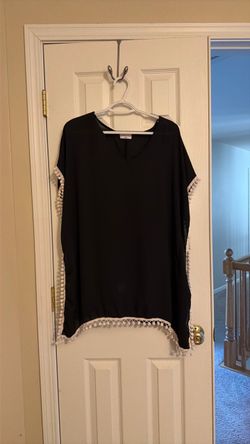 Black Swimsuit Cover-up