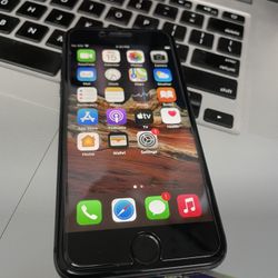 iPhone 8 Unlocked For Any Carrier W/ New Charger And Tempered Glass Screen Protector 