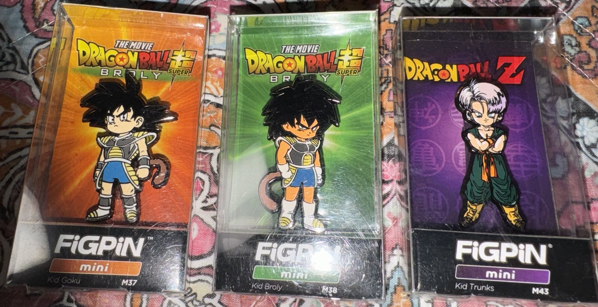 Dragon Ball Z FigPin Trio Set