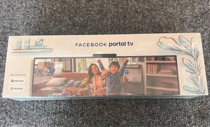 Meta Portal TV - Big Screen Smart Video Calling for Group Calls on Your TV