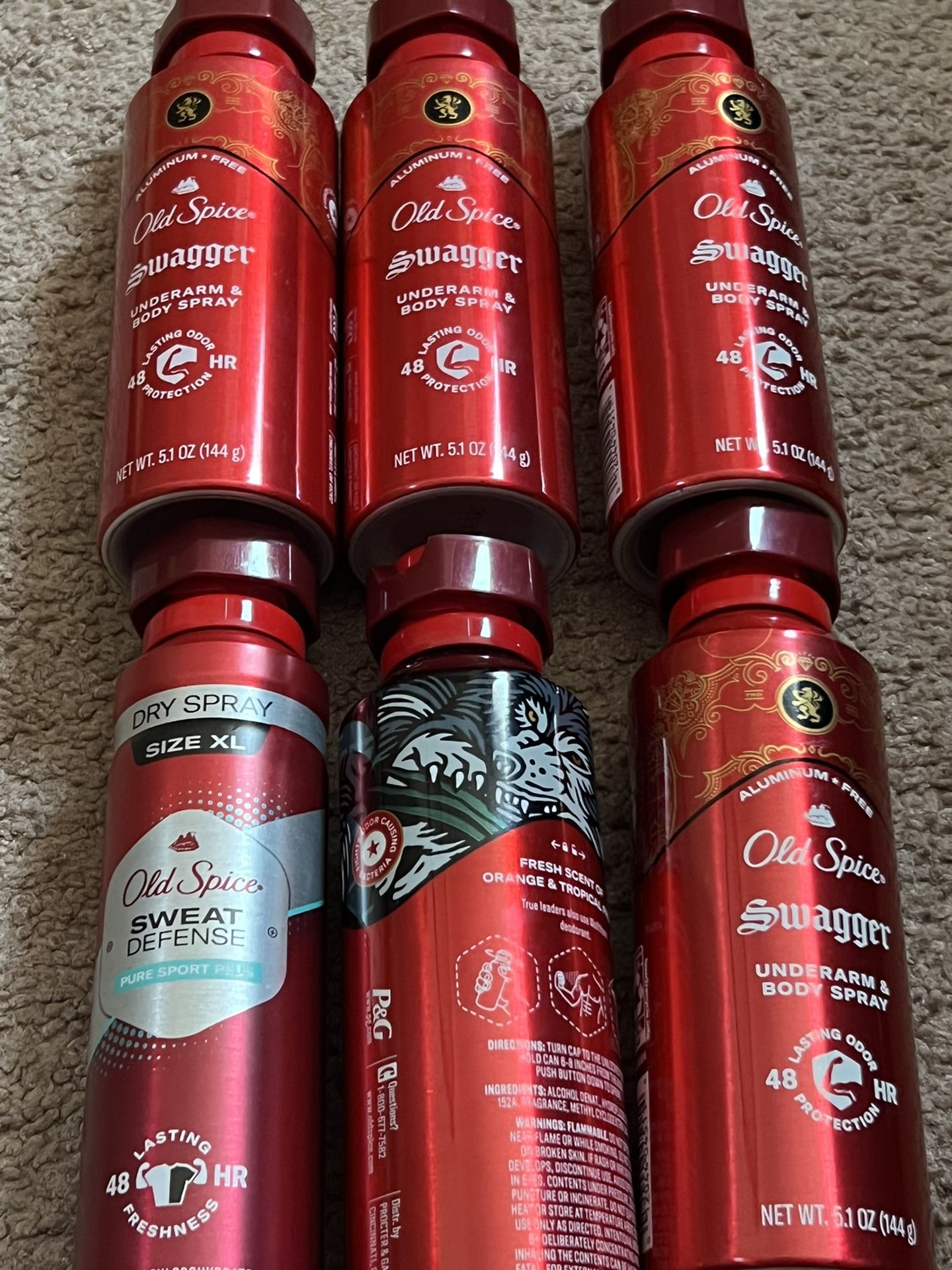 Mens Old Spice Deodorant Spray $3 Each