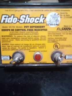 Fido shock best sale