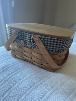 Longaberger picnic basket