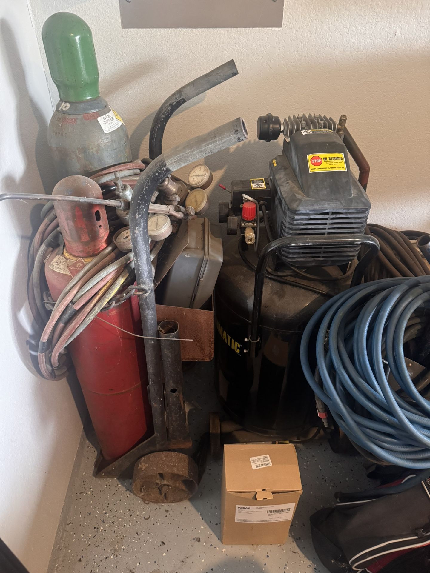 Welder/Compressor/torch Combo