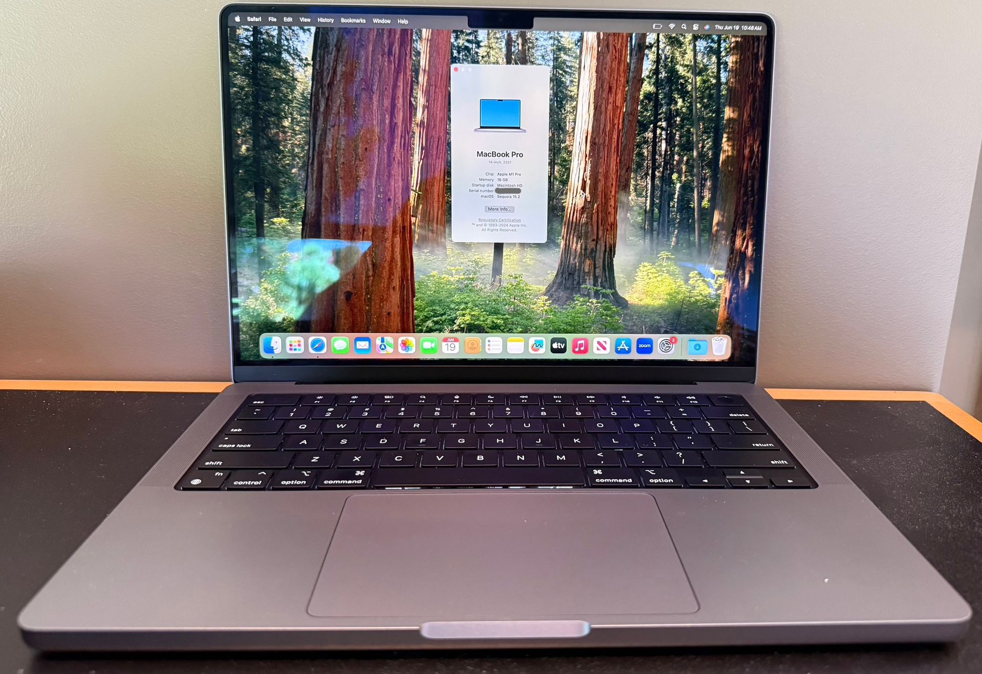 MacBook Pro 14” M1 Pro 16GB RAM 1TB SSD