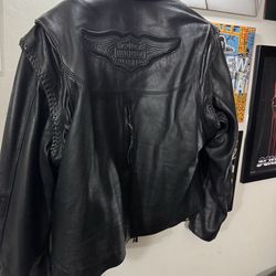 Leather Jacket- Harley Davidson