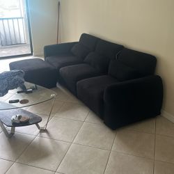 Sofa With Ottoman 