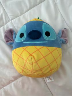 Squishmallow 8" Disney Stitch Pineapple Suit Plush Kellytoy