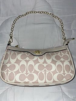 Coach light cream Terri bag