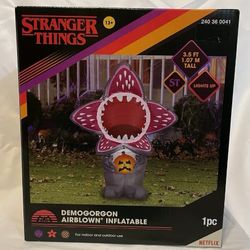 New, Stranger Things DEMOGORGON INFLATABLE 3.5 FT