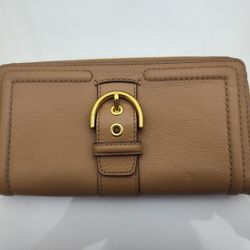 NEW Vintage Coach Wallet,Camel Colored 