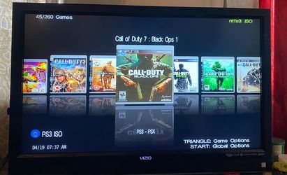 PLAYSTATION 3 With 7500 GAMES and 2TB Hard Drive