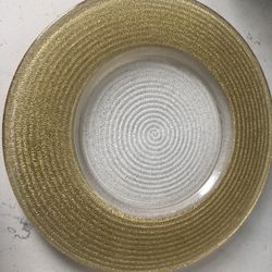 New gold plate, diameter 13.5