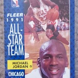 1991-92 Fleer Michael Jordan #211