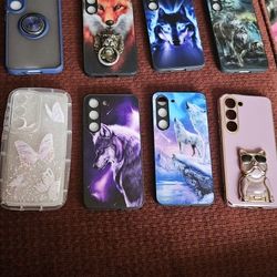 I Have 8 Phone Cases For A Samsung S23 And Pop Up For Back Of Phone. Asking $5 For Phone Cases And $ 3 For Pop Up .