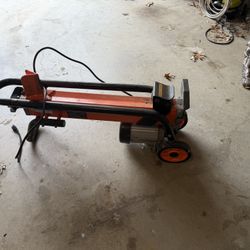 Log Splitter 3/4 HP 6 Ton Super Handy