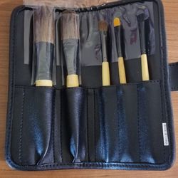 *BeautiControl* (5 Brushes) Make-up Brush Set and Carry Case! 