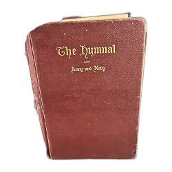 The Hymnal Army and Navy 1941 WWII Military Hymn Book A.S. Barnes Hardcover