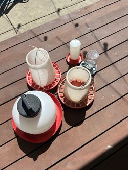 Chicken feeders