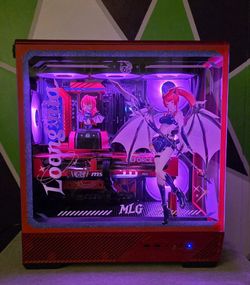 BRAND NEW RARE LIMITED-EDITION ANIME-THEMED GAMING BEAST | FULL MSI MLG EDITION BUILD!
