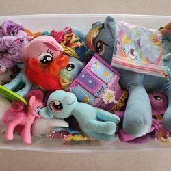 My Little Pony Plushies And Figures