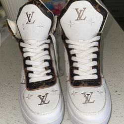 LOUIS VUITTON WMNS 6.5 Boombox High-Top sneakers White