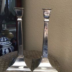 Restoration hardware candleholders