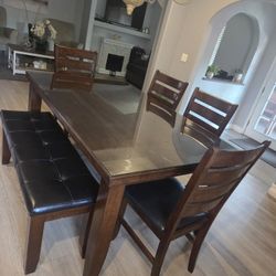 Wood Dining Table 
