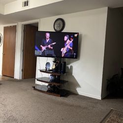 TV and TV Stand 