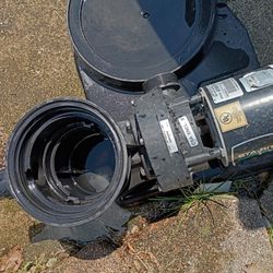 Pool Pump Motor S T A / R I T E 1 Horsepower It's Missing The Top Lid $75