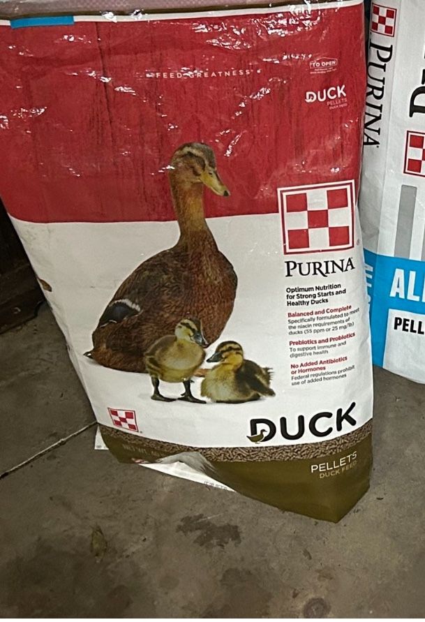 Bag Of Duck Food