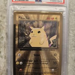 Pokémon Pikachu Metal Card #58 Celebrations Ultra-Premium Collection PSA 9 2021