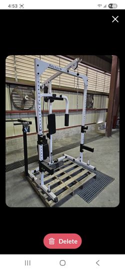 Body Solid Multi-Gym Squat Rack. Lat Pulldown & deeps stations.extra 200Pounds Stucks+ Everything As Appear & Accessories

Delivery for extra
Homestea