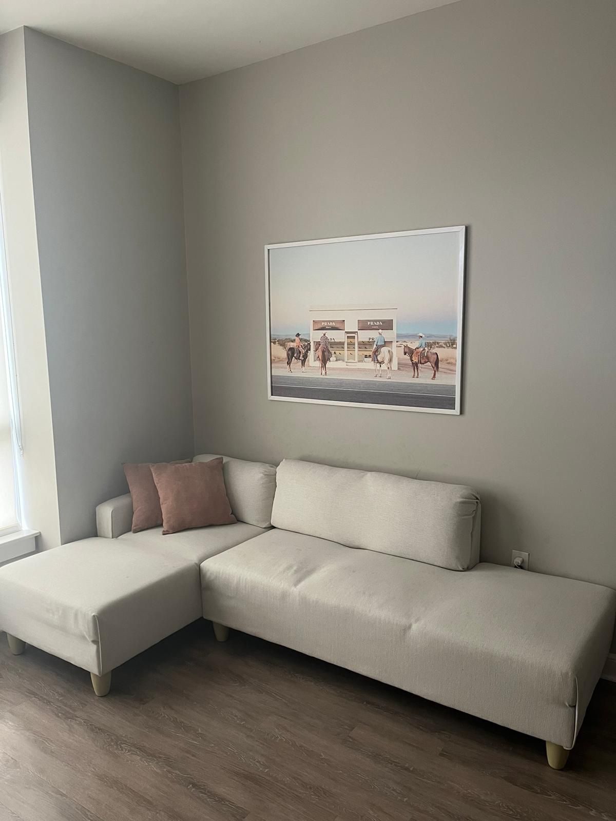 Ivory White Sectional