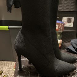 Black JustFab Boots