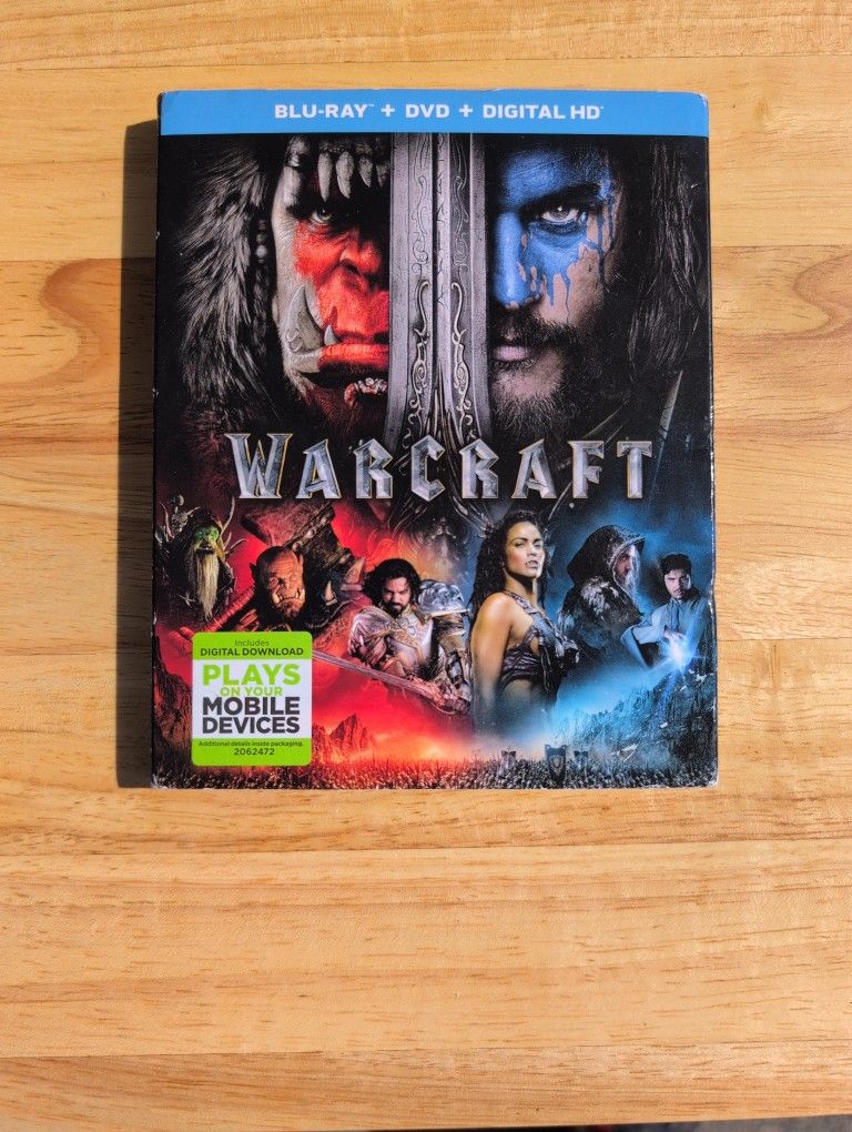 Brand New Warcraft DVD Sealed
