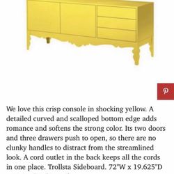Retired Ikea Trollsta Buffet/ TV Console 