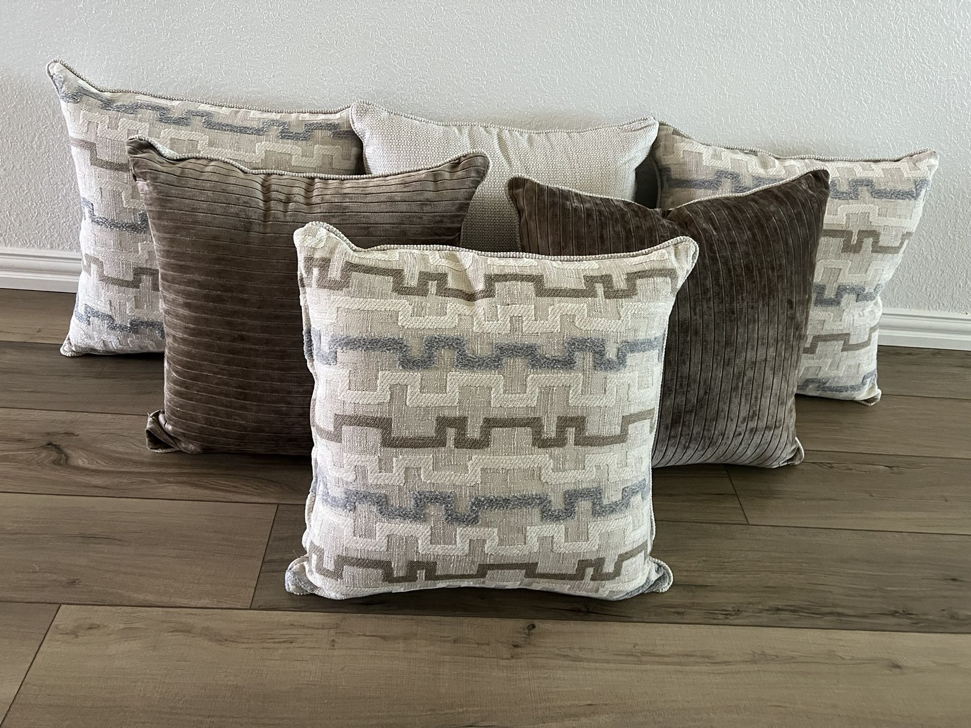 Decorative Pillow Set - 6pc