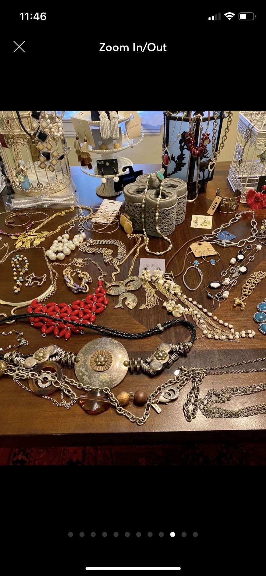 Lot of jewelry, beads, and cutters