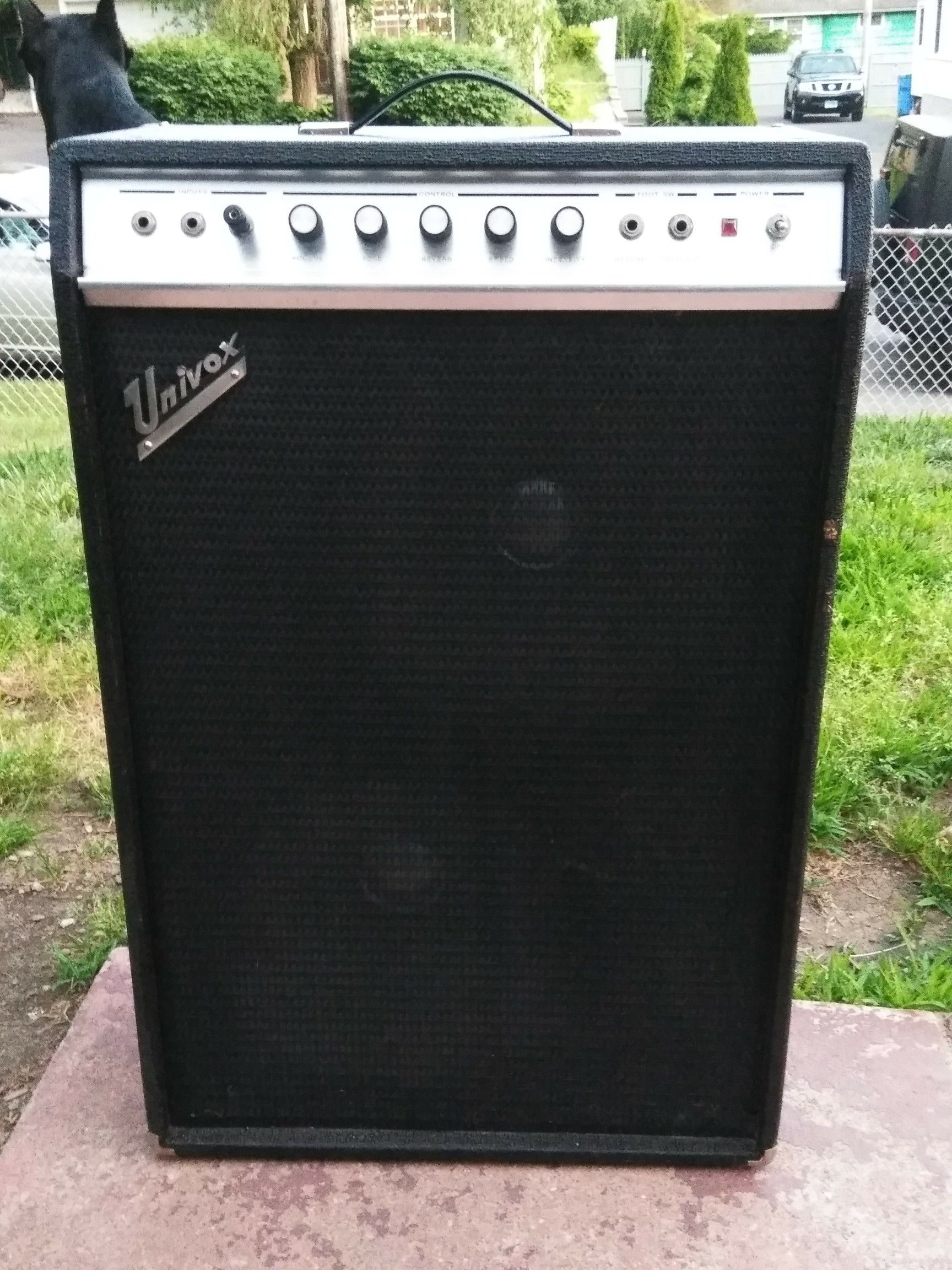1968 Univox U255R 2x12" tube guitar amp
