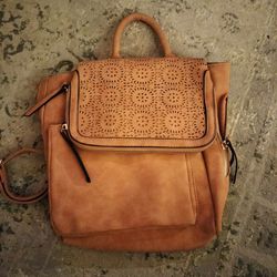 Suade Purse/ backpack