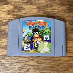 Diddy Kong Racing for Nintendo 64 video game console system Donkey Rare like Mario Kart n64 DK