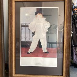 Pablo Picasso wood framed print