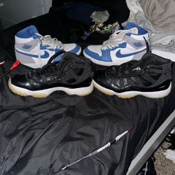 Jordan 1s And Jordan 11 72 10s