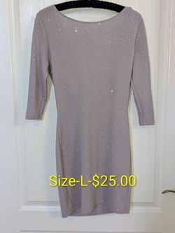 Silver and gold dresses