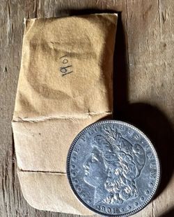 1901 MORGAN SILVER DOLLAR $1 RARE DATE ANTIQUE COLLECTIBLE COIN