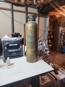 Vintage Fire Extinguisher ALFCO soda- Acid