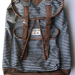 BENRUS Scout Backpack - Navy Stripes
