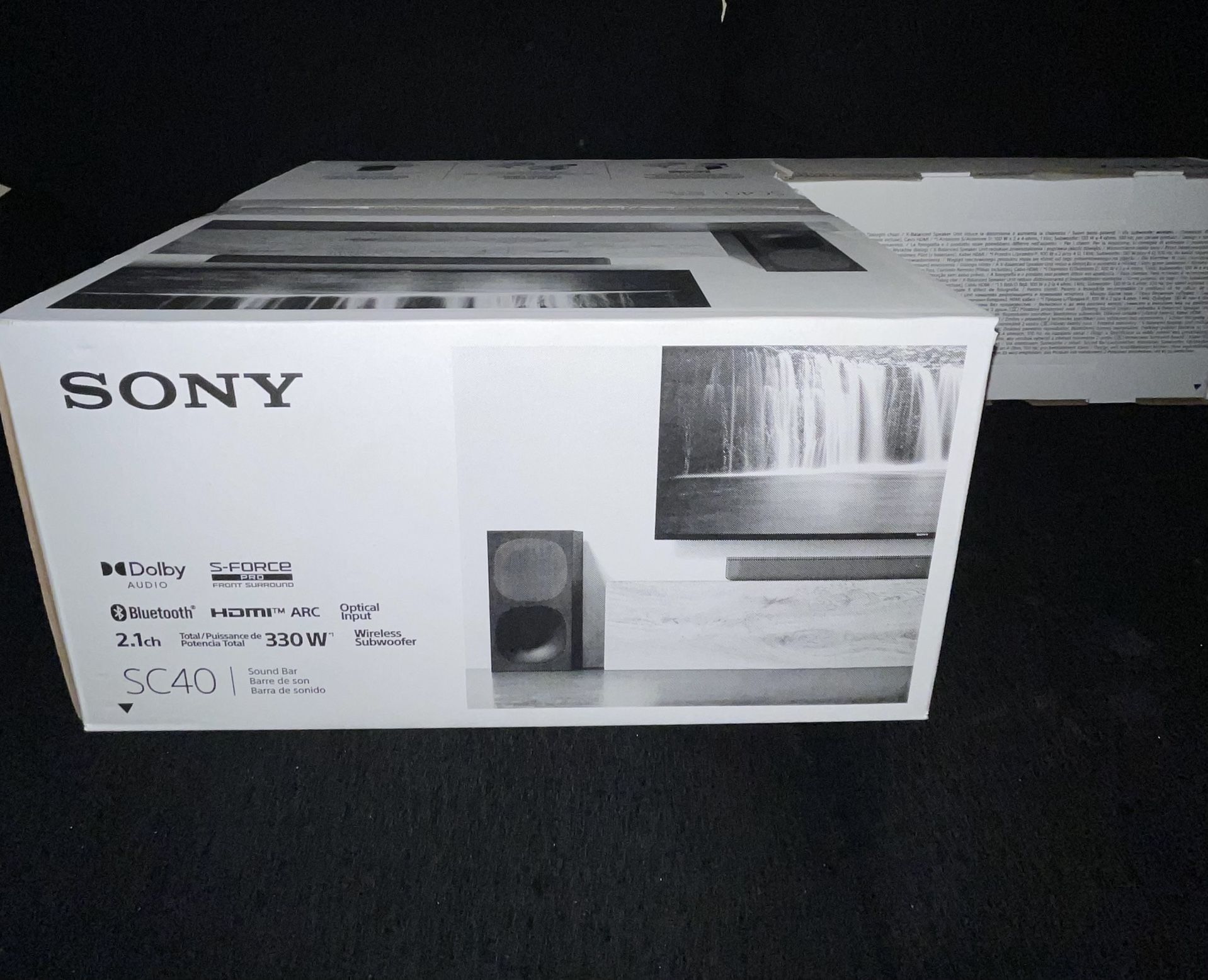 Sony HT-SC40 Soundbars In Box