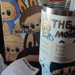 Limited Edition Labubu Stanley Tumbler 40 Oz